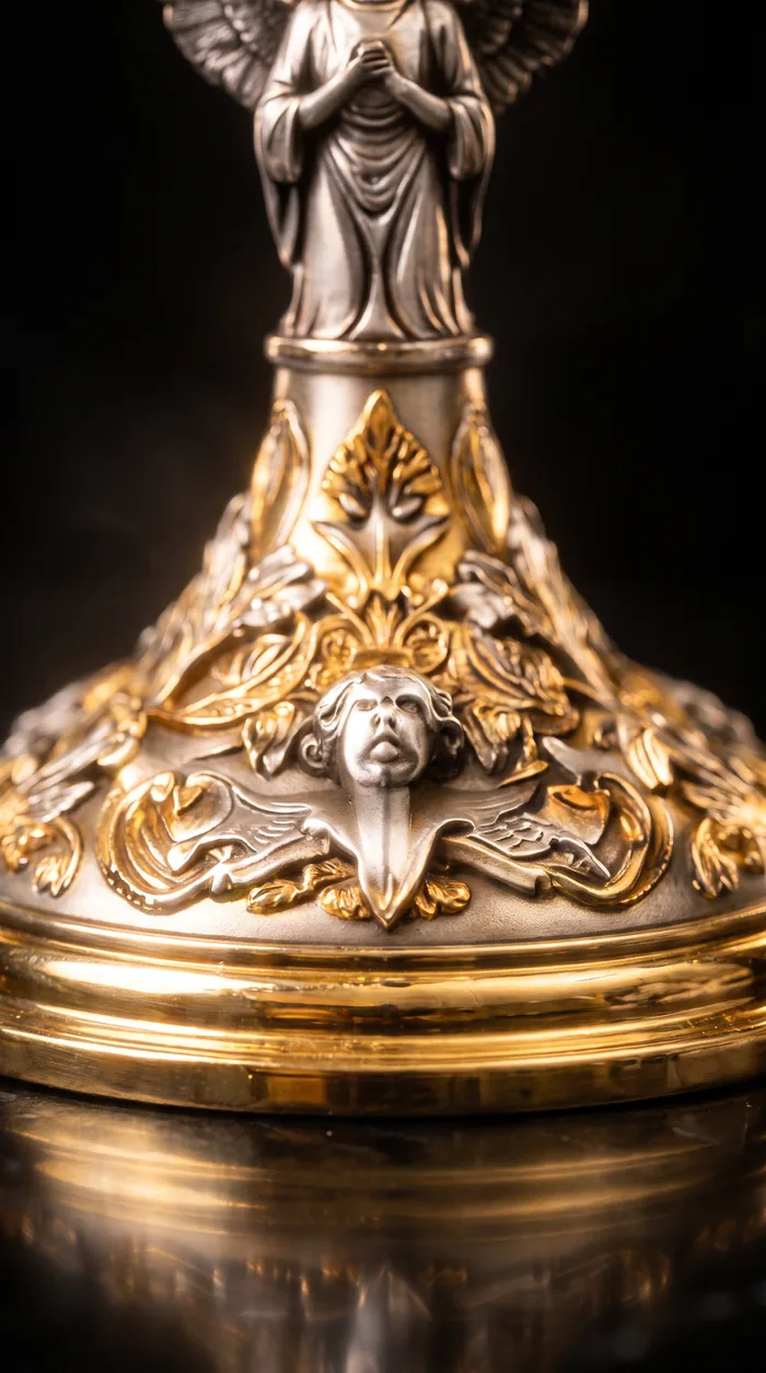 Cáliz Corazón de Oro, vista 3